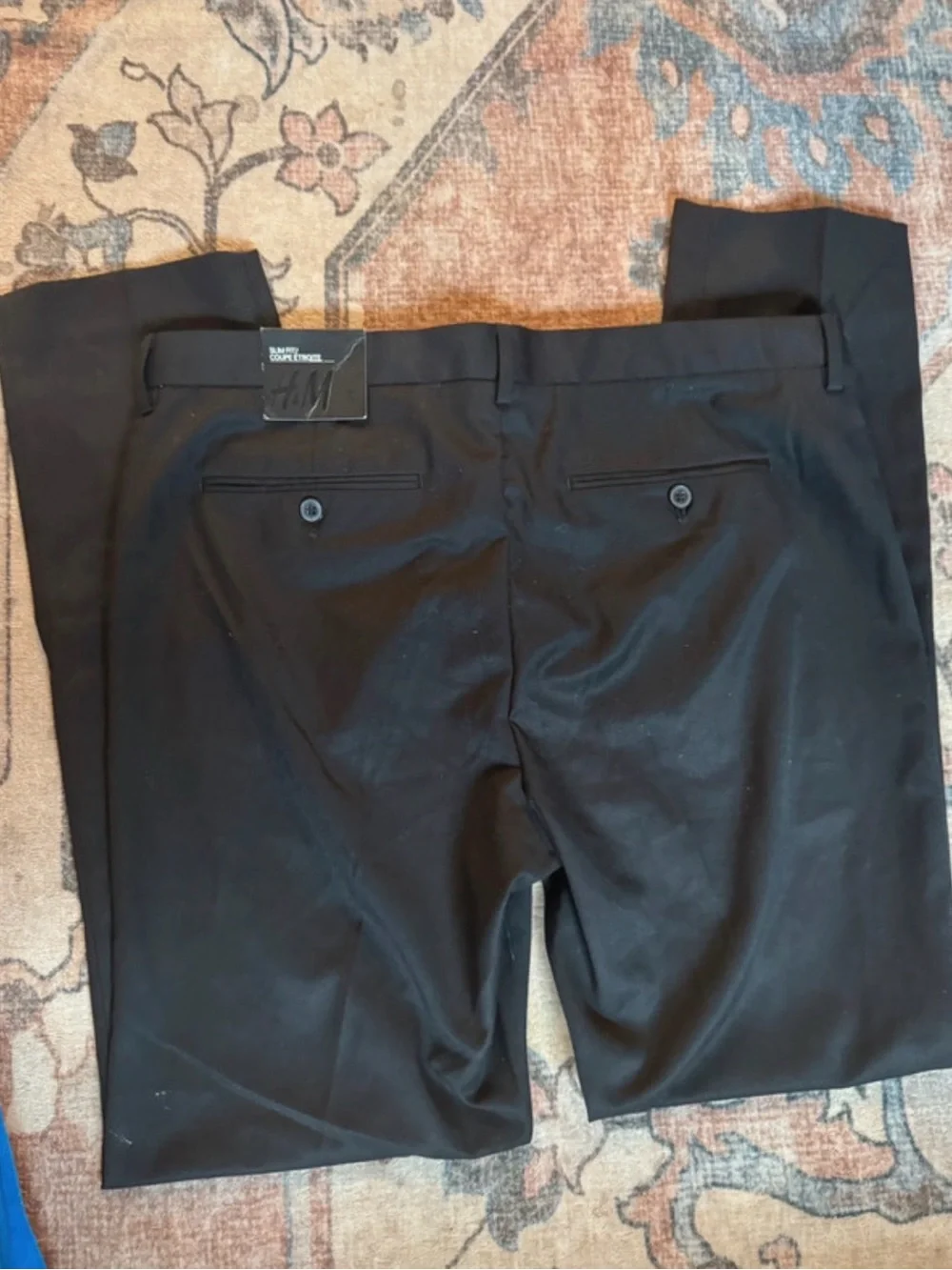 H&M Men’s Black Dress Trousers